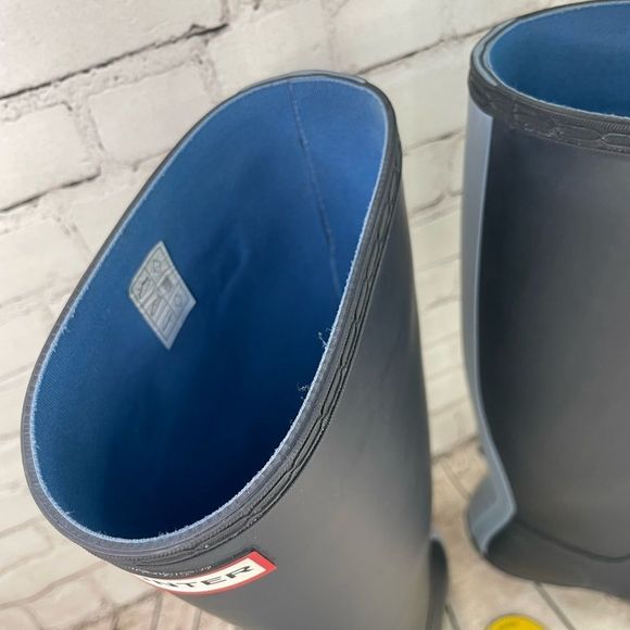 Hunter boots. Women 6. Blue - Picture 8 of 14